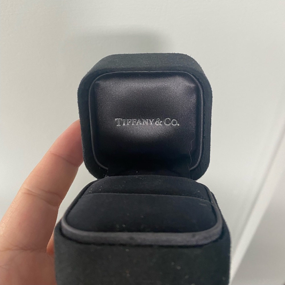 Tiffany & Co. black ring box